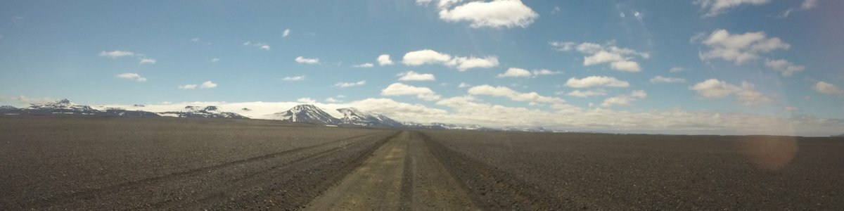 Route F26 Sprengisandur in IJsland