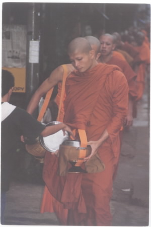 Beginning of Lent. (Laos - 2002)