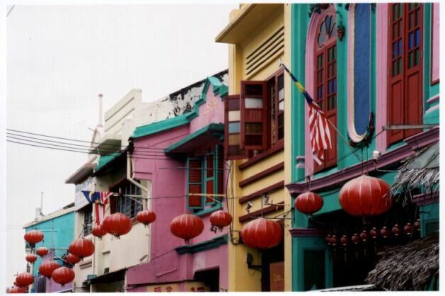 Chinatown backstreets - Melaka. (Maleisië - 2002)