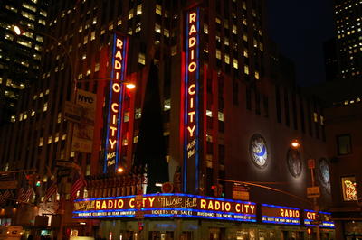 Radio City Music Hall in New York. (Amerika - 2005)