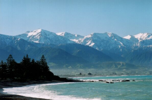 De Seaward Kaikoura Mountains (Nieuw Zeeland - 2002)