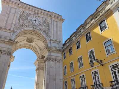 Arco da Rua Augusta in Lissabon (Portugal - 2022)